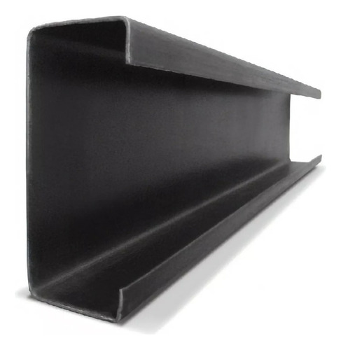 Perfil C Chapa Color Negro 80 X 40 X 15 X 1,6 Mm X 12 Mts