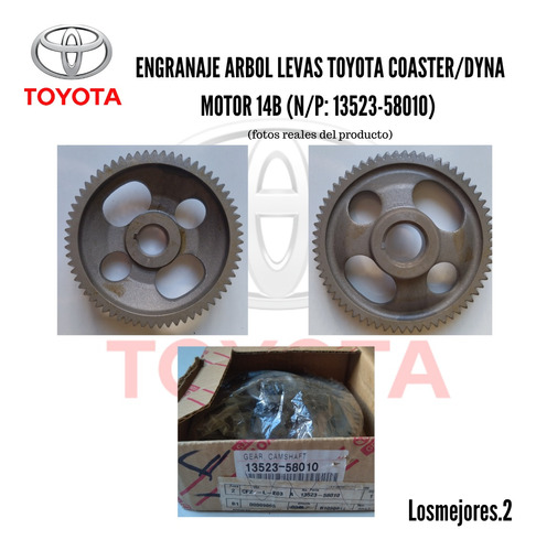 Engranaje Árbol Levas Toyota Coaster/dyna Motor 14b