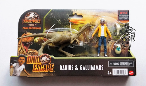 Jurassic World Darius Gallimimus Dino Escape 10cm Brujostore