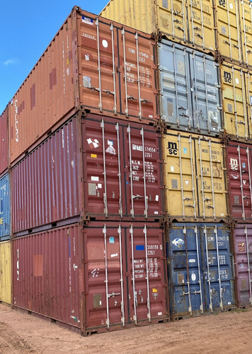 Imagen 2 de 12 de Contenedores Marítimos De 20 Y 40 Pies Bajos- Altos, Containers Grandes-chicos