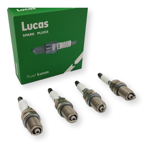 Bujias Lucas Renault Logan 1.6 16v K4m