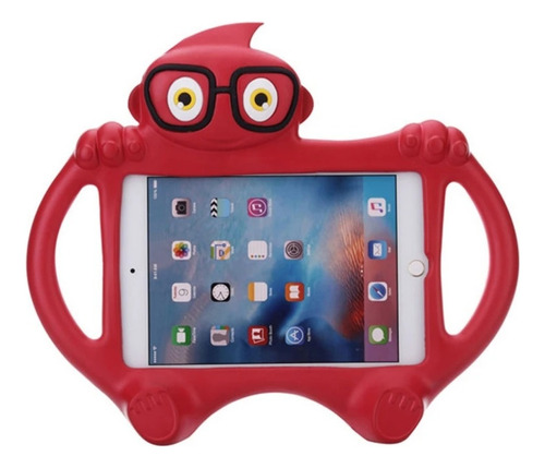 Funda Universal Para Tablets De 7  De Goma Mostrito - Roja