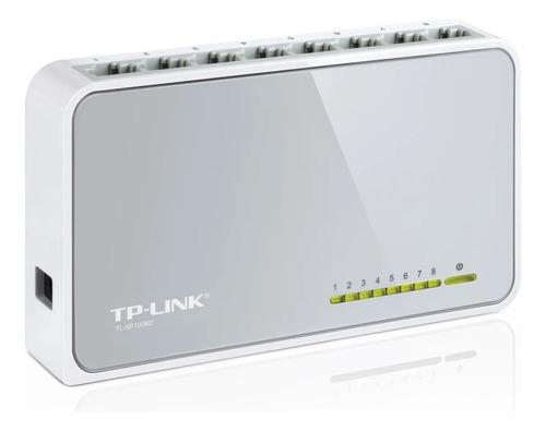 Switch 8 Puertos Tp-link Tl-sf1008d 10/100 Mbps