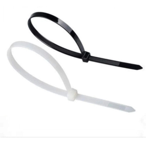 Precintos Nylon 4,8 X 200 Mm (100 Unidades) Color Blanco