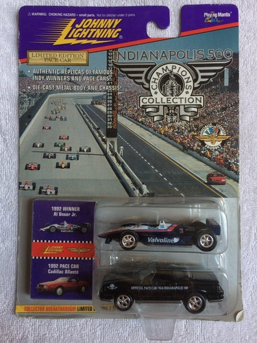 Indy Johnny Lightning (winner & Cadillac Allanté) China 1992