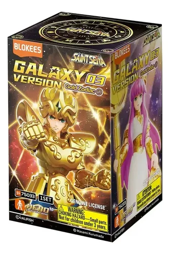 Cavaleiros Do Zodiaco Galaxy Version 03 Blind Box | Frete grátis