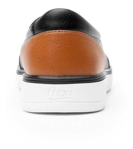 Imagen 7 de 8 de Zapatos Sneaker Mujer Sport Casual Negro Flexi 107701 Gnv®