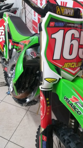 Imagem 6 de 8 de Motocicleta Kawasaki Kx450 F Verde 2013