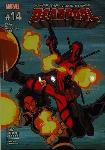 Deadpool La Mejor Revista De Comics Del Mundo! N°14 - Marvel