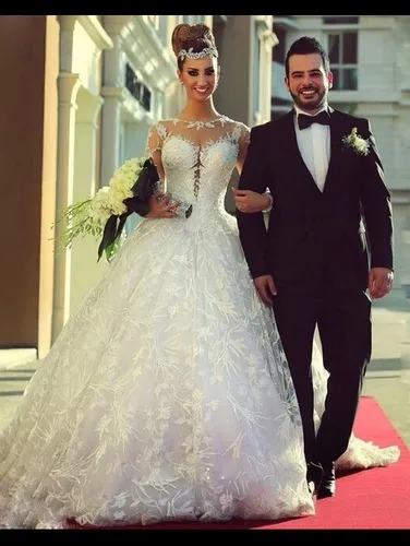 Mercado livre vestido sales de noiva princesa