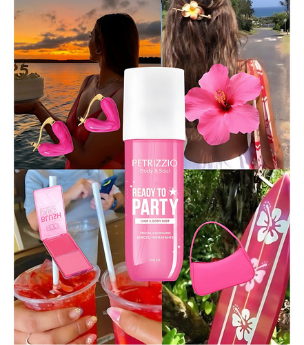 Petrizzio Hair & Body Mist 200 Ml Elige Fragancia