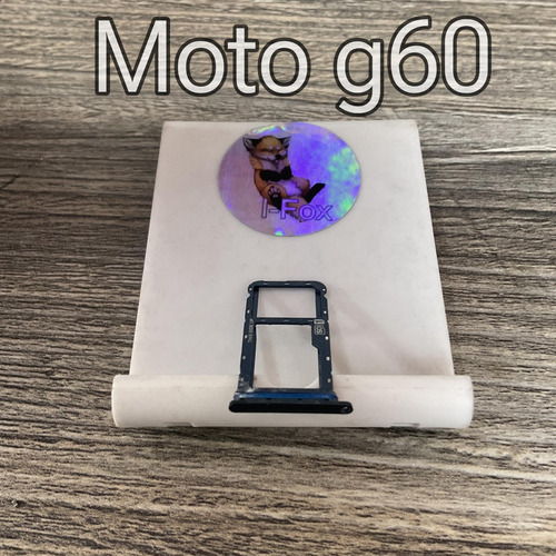 Charola Porta Sim Moto G60 Original