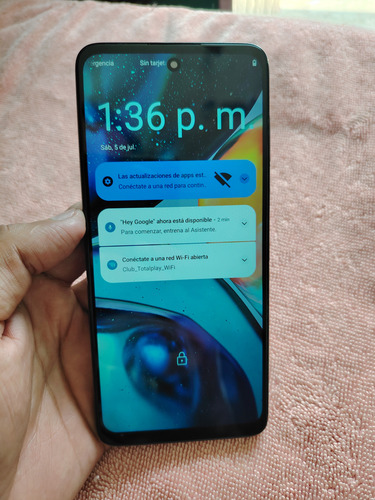 Celular Moto G22 6.6'' 4gb 128gb Desbloqueado Negro (Usado)