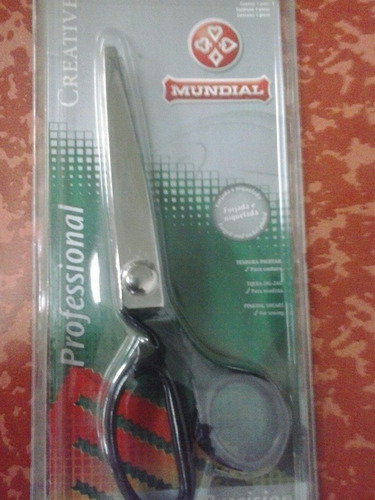 Imagen 4 de 5 de Tijera Profesional De Zig Zag Marca Mundial