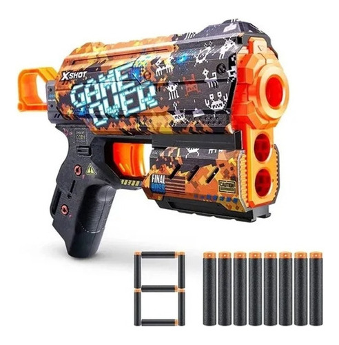 Pistola Lanza Dardos Xshot Zuru Skins Flux 7298