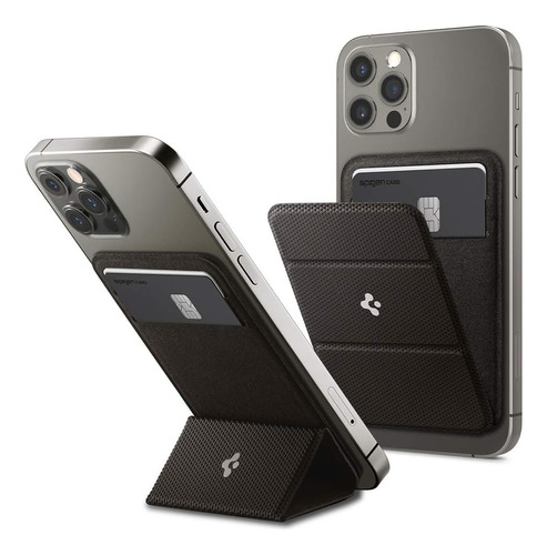 Funda Spigen Smart Fold Billetera Para iPhone 13/12 - Gris