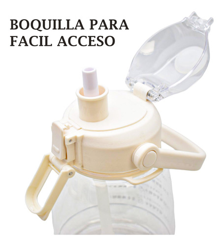 Botella Deportiva De Tritan Con Asa Dodge 1200ml Sm22hat102
