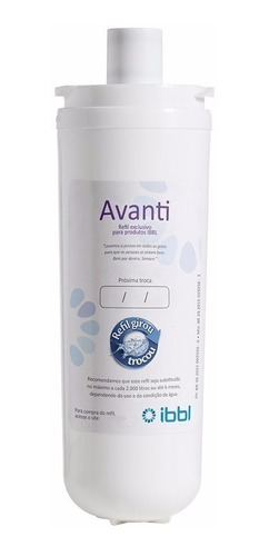 Filtro Refil Avanti Ibbl Original