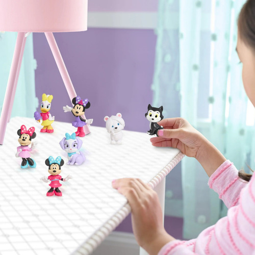Minnie Mouse - Disney - Conjunto de 7 bonecos