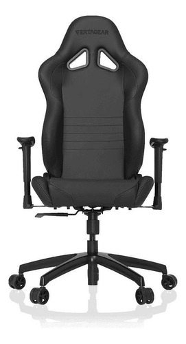 Imagen 2 de 3 de Silla de escritorio Vertagear SL2000 VG-SL2000 gamer ergonómica negra con tapizado de cuero sintético
