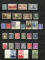 Comprar Francia Año 1942 Completo Mnh 30 Sellos Estampillas