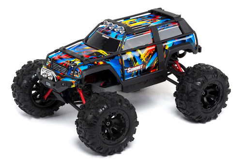 Carro Rc Automodelo Traxxas Summit 1/16 Rtr 4wd 1/16 2.4g