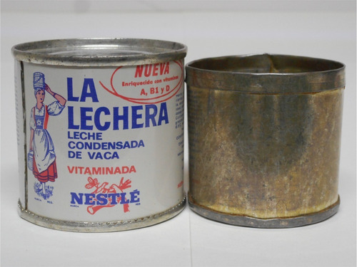 Mini Lata La Lechera Nestle Antigua De Colección 70´s / D-3 (Usado)