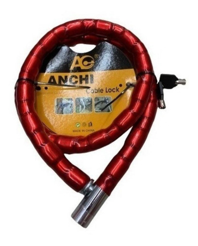 Cadena Linga Piton Acero Moto Bici 1.2m X 22mm