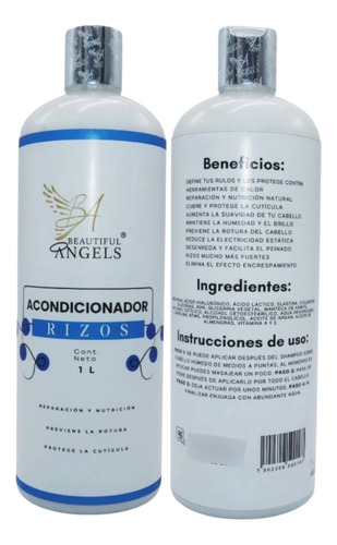 Acondicionador Rizos 1l Definición Suavidad Y Nutre