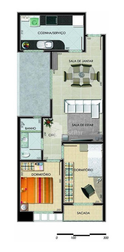 Imagem 13 de 19 de Apartamento 02 Quartos No Cidade Jardim, São José Dos Pinhais - Ap3234