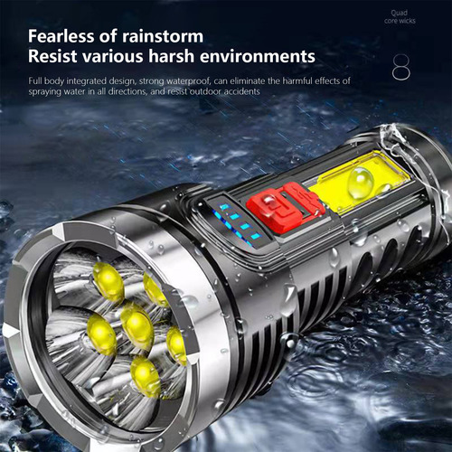 Lanterna Led Hd Eight Highlight Lamp Beads Super Bright 1121