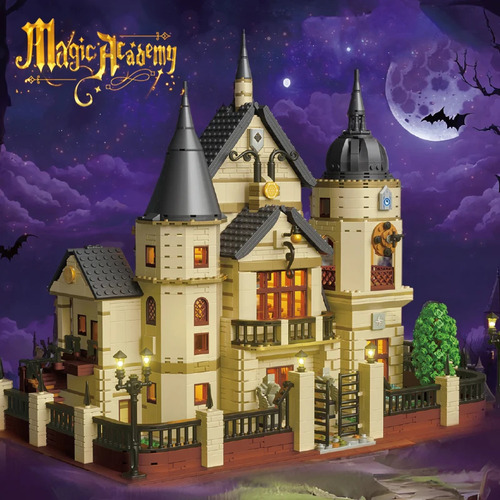 C Juego De Bloques De Construcción De Castillos De Magic