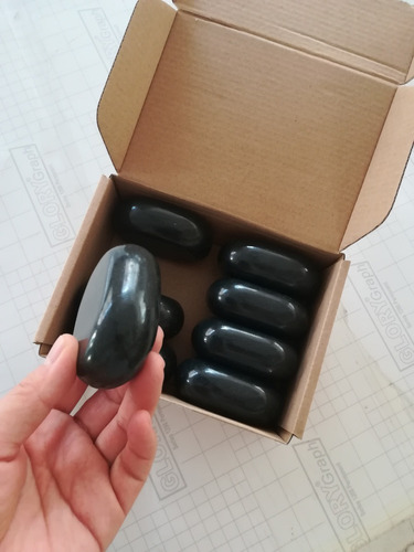Imagen 2 de 5 de Set Profesional De 8 Piedras Calientes. Calidad Masaje Spa