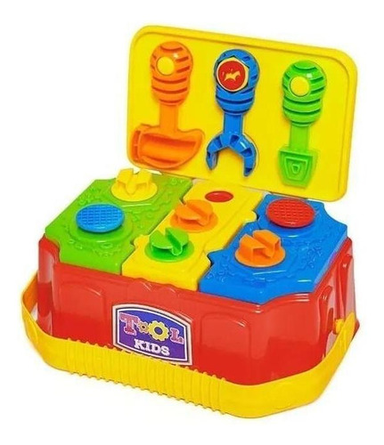 Caixa De Ferramentas Brinquedo Tool Kids