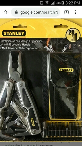 Alicate Multiuso Stanley 29 En 1