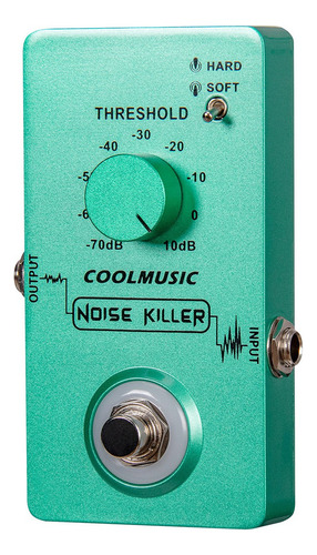 Pedal De Efecto Coolmusic Noise Killer True Bypass Noise