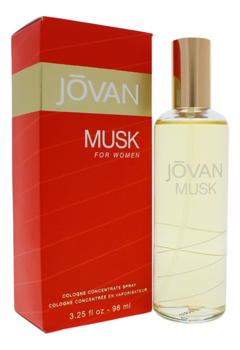 Perfume Jovan Musk Cologne Concentrado En Aerosol, 100 Ml, P