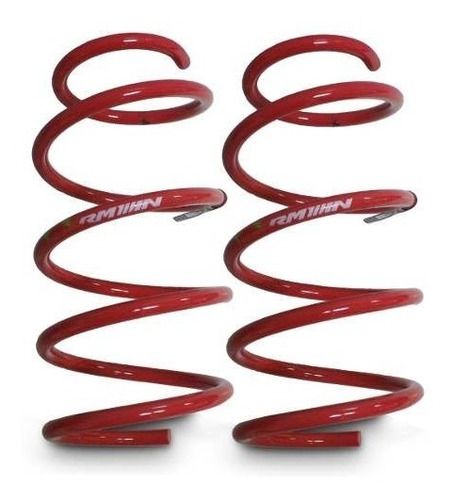 Imagen 1 de 7 de Par Espirales Progresivos Rm Delantero Fiat 500 2009-