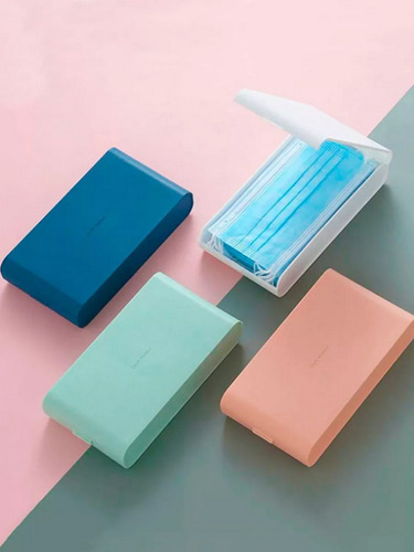 1 Caja Almacenamiento Portatil Toallas Sanitarias Y Tampones Multicolor