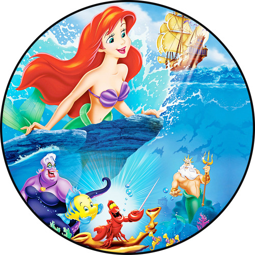 Banners Circulares Con Dobladillos En Los Bordes-princesas