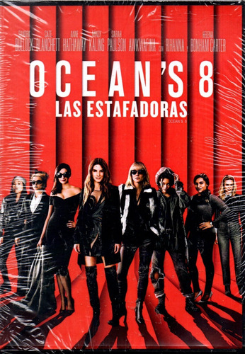 Ocean's 8 Las Estafadoras - Dvd Nuevo Orig. Cerrado - Mcbmi