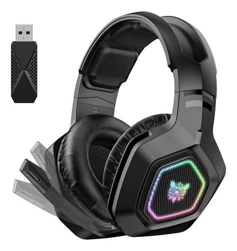 Onikuma B100 Audifono Gamer Bluetooth Auriculares De Bluetooth Diadema De Triple Modo cableado Modo +2.4G Hz +Bluetooth 5.3