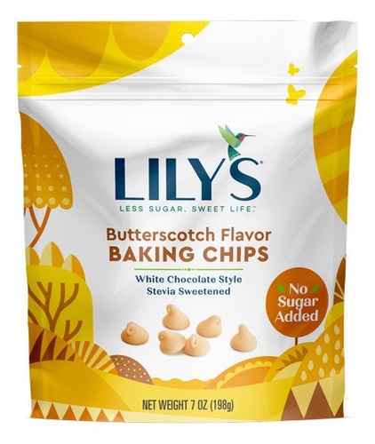 Lily's Butterscotch White Chispas Chocolate 198grs.