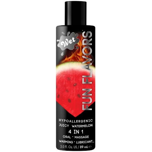 Lubricante Wet Fun Flavors Juicy Watermelon 3oz