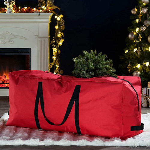 Bolsa Para Árbol De Navidad, De Tela Oxford, Plegable, Decor