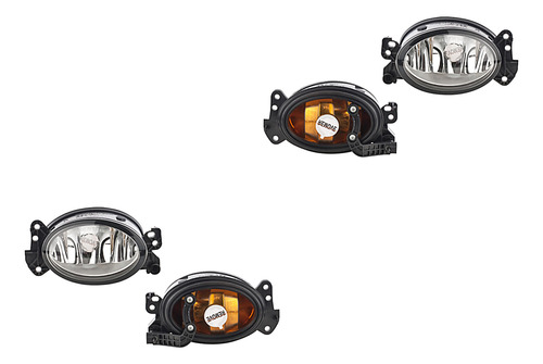 Par Juego Faros Niebla Mercedes Benz Clase E 2006 - 2008 Qwe