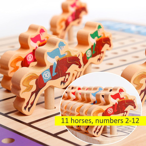 Juego De Mesa De Carreras De Caballos