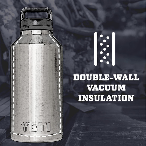 Botella Yeti Rambler De Acero Inoxidable Con Aislamiento Al