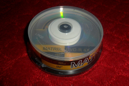 Mini Dvd-r Matrix  1.4gb Grabable, 30 Min, 10 Piezas