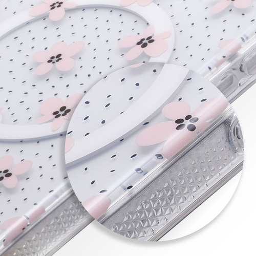 Funda Para Iphone 16 Pro Con Magsafe Zagg Margaritas Pink